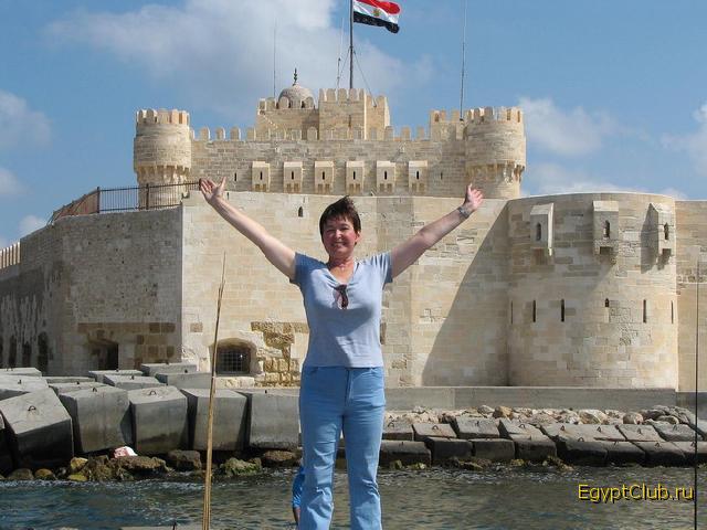 Форт на месте Александрийского маяка